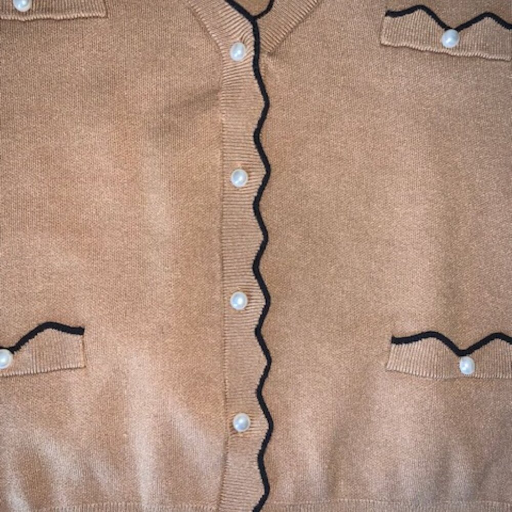 ✨ Adrienne Vittadini Cardigan – Size M – Chic, Cozy & Cute! 💕 - Picture 10 of 12